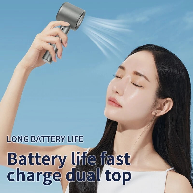 Ultra Powerful 199 Speed Handheld Fan – Fast Cooling Mini Portable Fan